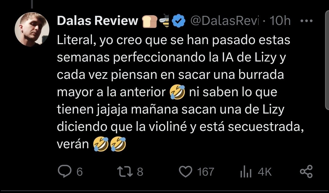 Javielcanino's tweet photo. 💣💣MEGABOMBAZO!!!💣💣
DALAS sabe que en breve se va a filtrar el audio de LIZY P, y ya se está inventando las excusas para quitarle credibilidad, diciendo que es una IA!! 🚨🚨 https://t.co/kK75eQsiuo