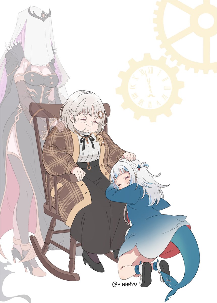 Time Waits for No One 🕰️

#ameliART #gawrt #amesame