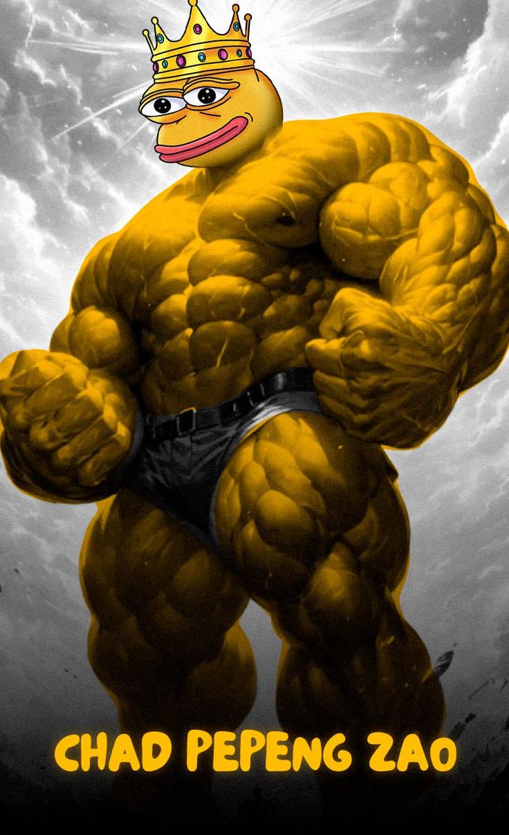 wakejebster's tweet photo. @CryptoHayes next best thing is #CHADPENG bro..... #CZ says GM
C1dZ3Qnq96s3u17otpdsnyzwSEyxDYfphVokLHsQpump https://t.co/YPlYxM2irH