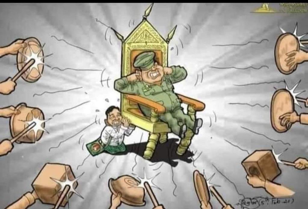 GeckoThetThet's tweet photo. The People’s Revolution Must Succeed 💪🏻
#စစ်ခွေးနိဂုံး2024
#CloseTheSky
#2024Sep28Coup
#WhatsHappeningInMyanmar
#CrimesAgainstHumanity
#SaveMyanmar
#ReleaseTheDetainees
#WarCrimesOfJunta
#HelpMyanmarIDPs
#MyanmarMilitaryTerrorists
#LegalizationOfNUG
#OpposeAntiShamElection https://t.co/8ayMzvGNyB