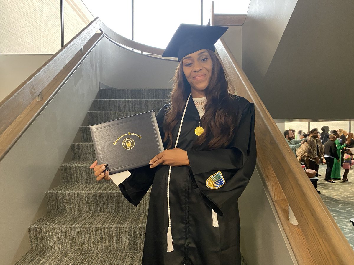 My oldest daughter graduated today with her Bachelors of Nursing Degree. So proud of her!