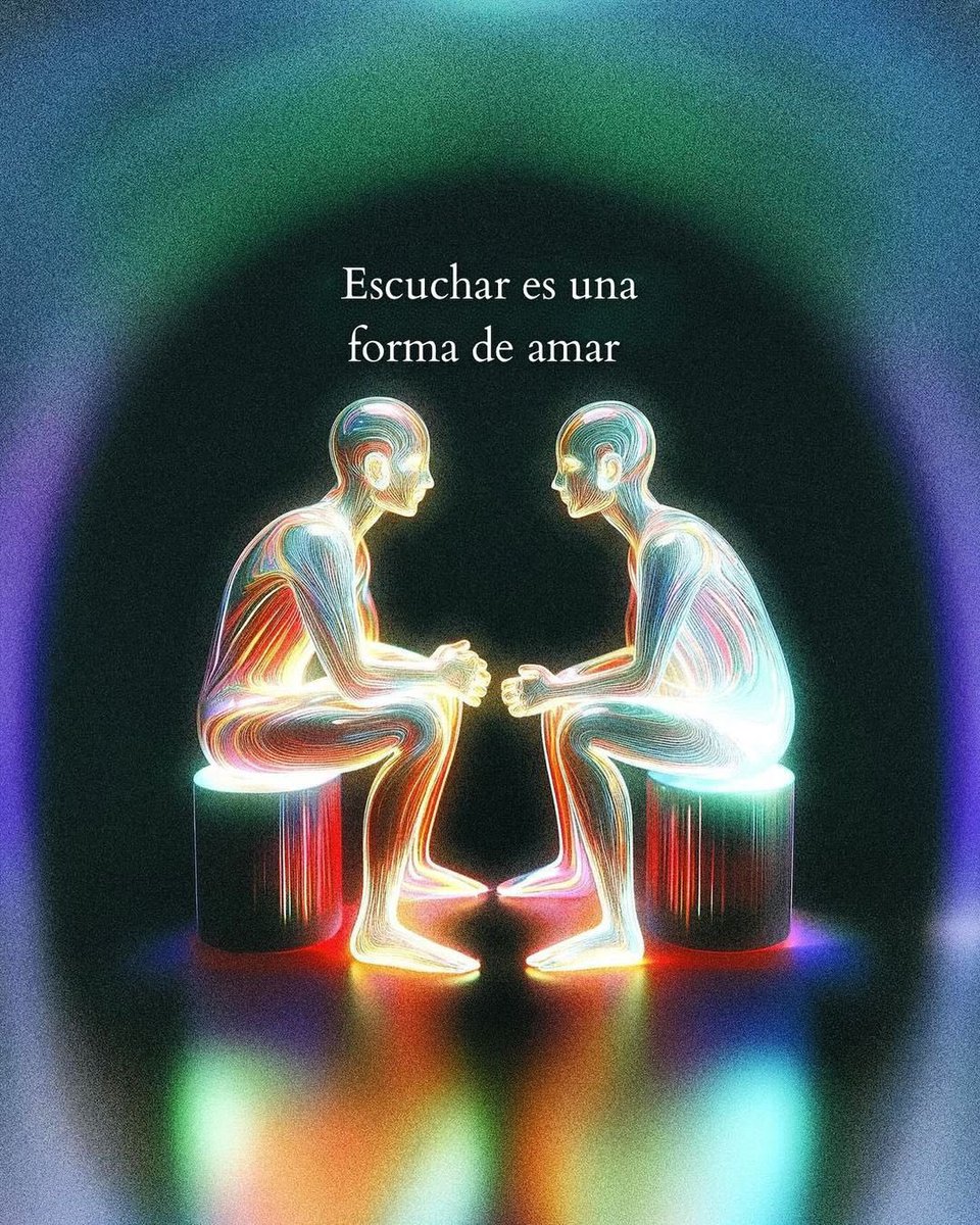 Escuchar es una forma de amar. ❤️
