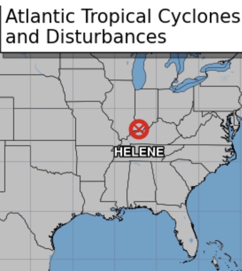 Something seems wrong with this graphic from the ⁦<a href="/NHC_Atlantic/">National Hurricane Center</a>⁩ eh? When was the last time we saw something like this? ⁦<a href="/RyanReynolds/">Ryan Reynolds</a>⁩ ⁦<a href="/courierpress/">Courier & Press</a>⁩