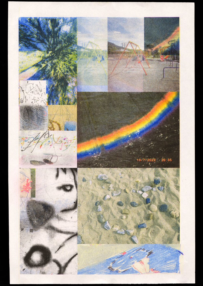 NORURE404's tweet image. Waht I want to say is ❷ riso print
