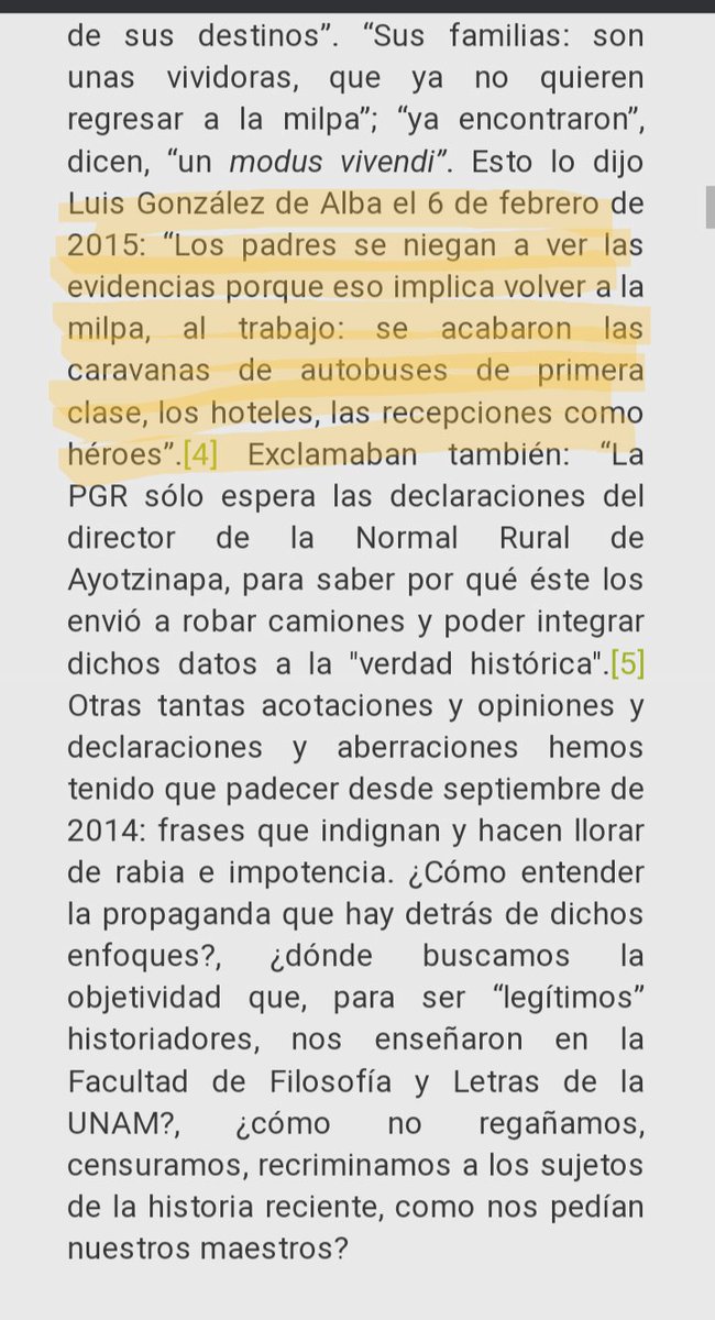 1- Hace años uno de los más venenosos críticos del movimiento obradorista, el finado Luis González de Alba, quien también detestaba a los estudiantes de Ayotzinapa, acusó a los padres de ser vividores que lucraban con el movimiento. Hoy, voces obraristas coinciden con él.