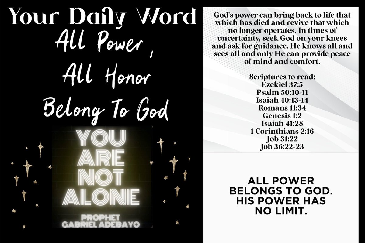 HourOfGrace231's tweet image. Listen to Today’s Daily Podcast Episode using the Spotify link below: All-Power, All-Honor Belong To God
🎙️ open.spotify.com/episode/1h4AJC…
#AllPower #AllHonor #UnlimitedPowerOfGod #GodCan #Peace #Comfort #Prayer #Podcaster #GodNightFriday #TGIFriday #YouAreNotAlone