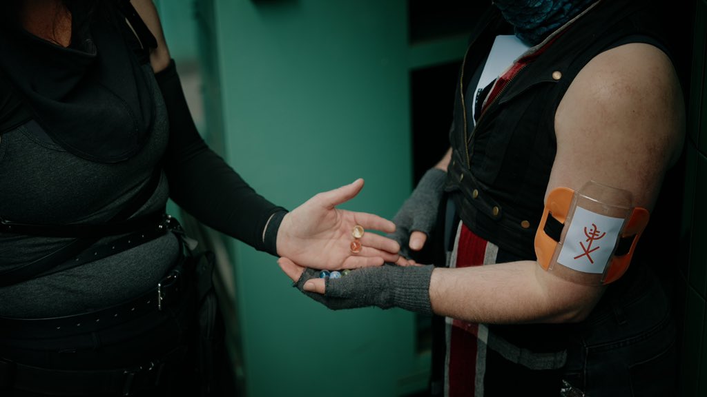 PlayableMelb's tweet photo. Players will shape the city’s regeneration by joining factions, gathering resources, solving puzzles, and working together on creative solutions to make our future community thrive. https://t.co/NocPpz24Dg