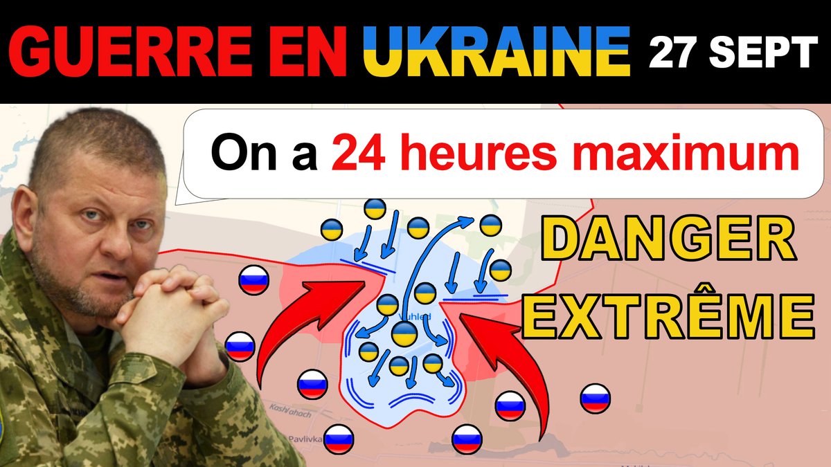 🇫🇷 Jour 946 en #Ukraine 🇺🇦
#Kurakhove : la situation dans la région de #Vuhledar devient plus complexe et dynamique pour les défenseurs ukrainiens.
🎬 youtu.be/Rf8OL9Fi4ec