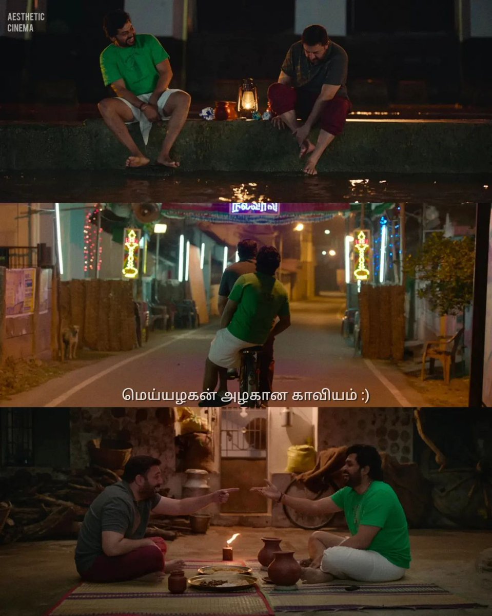 TamilDelight's tweet photo. #Meiyazhagan - feel good entertainer. #ManiRatnam & #Rajivmenon ku appuram #Arvindsamy ya correct ah use panna oru director na adhu #PremKumar nu sollalam
#Karthi ku apt ah na oru script🔥
Innum detail ah #DelightReview la pesuvom.(Padam msadhiriye ) 😅✨.. Book ur tkts guys✨🤗 https://t.co/X3ilan5oVb