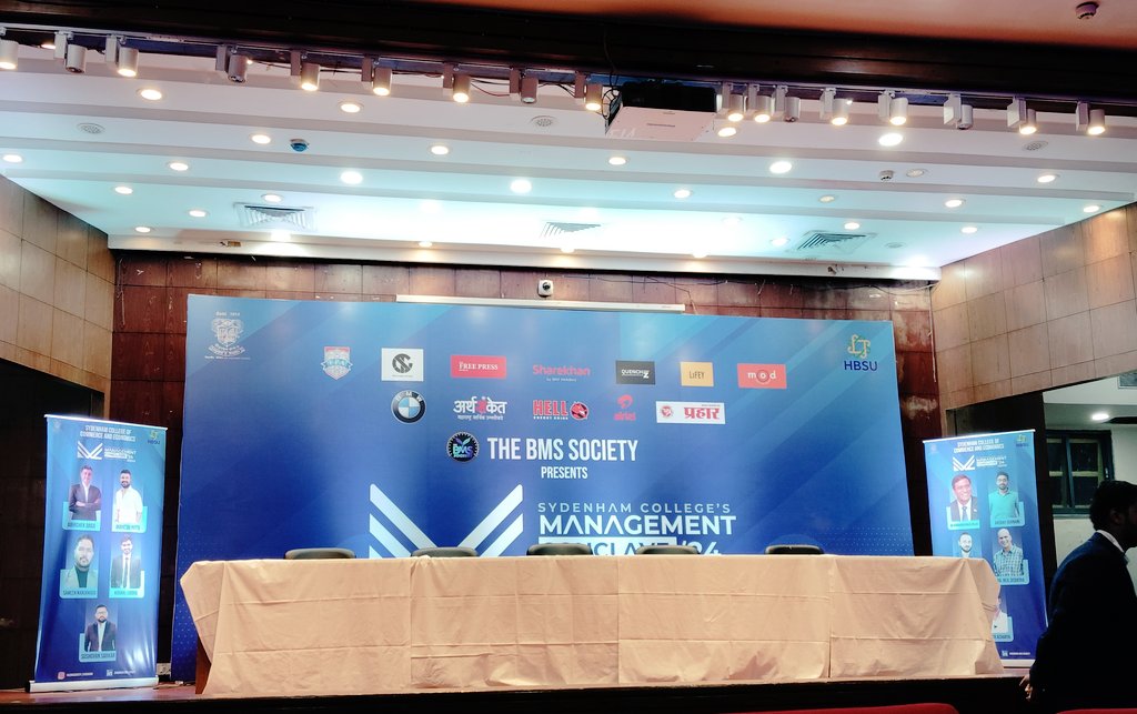 AnkitAzadABC1's tweet image. "Get ready for 
*#ManagementConclave '24*! 📊🚀 

At #SydenhamCollege of Commerce and Economics for a day of insights into **#Finances, Marketing, and HR**! 

Network, learn, and level up your management skills with industry experts. Don't miss out on this exclusive opportunity!