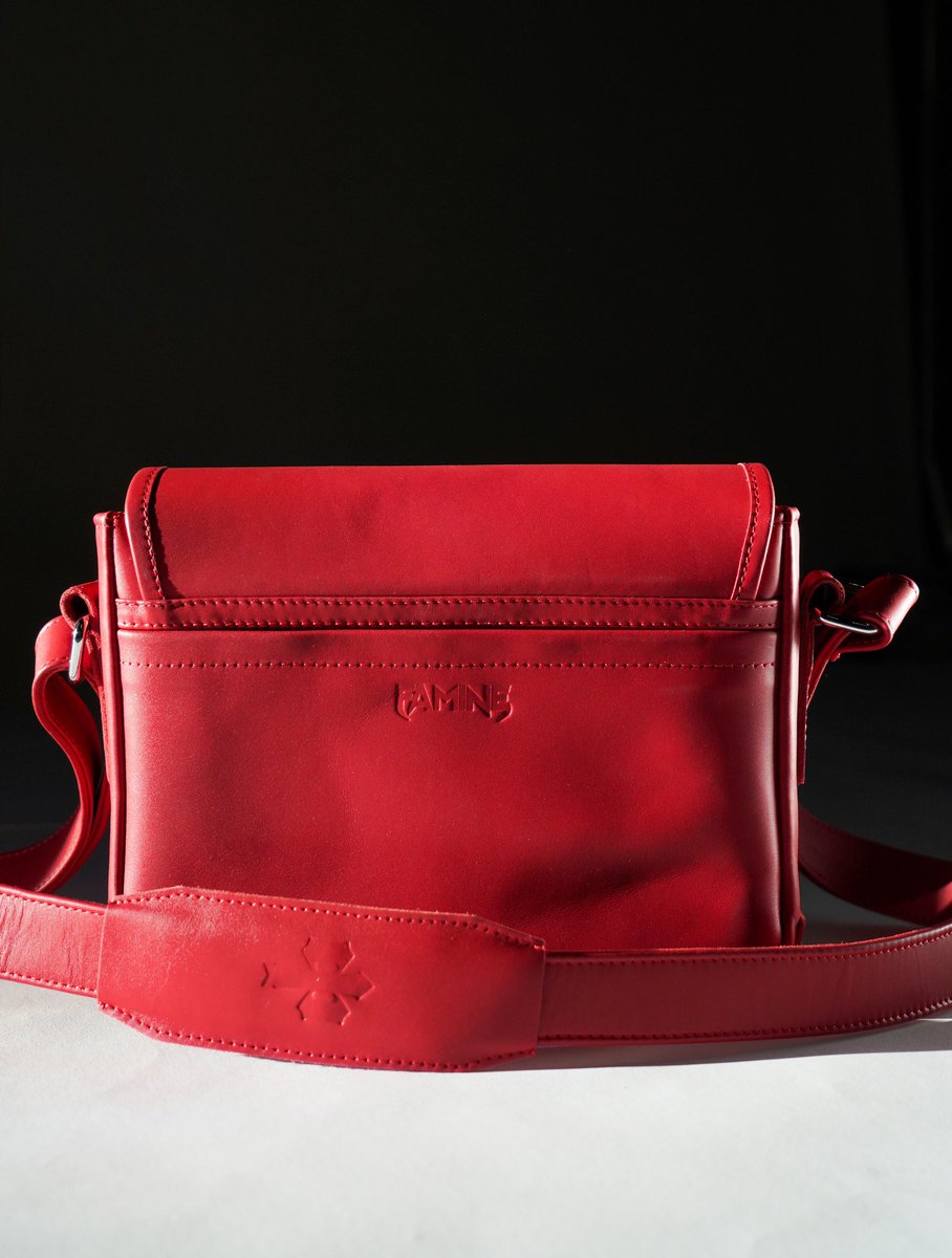 famineusa's tweet photo. “galaxy” crossbody bag in red fw24 https://t.co/zV0pwbSXl5