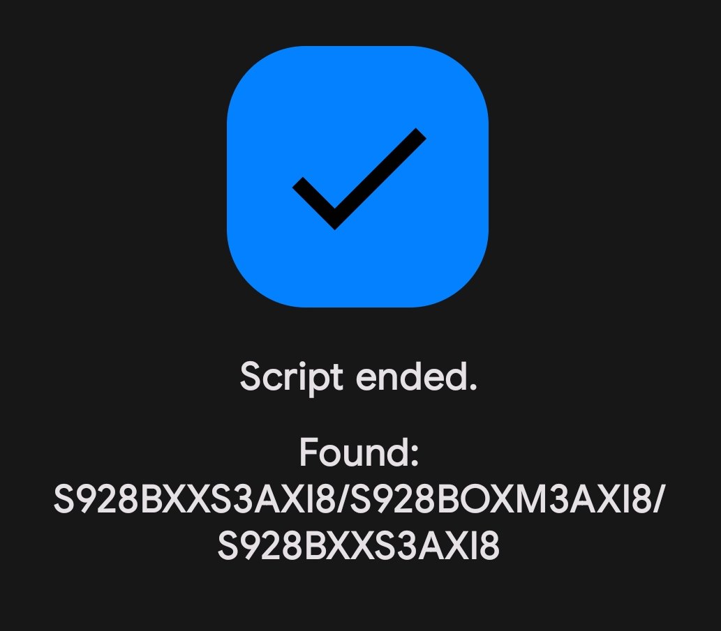 mrsevensp's tweet photo. Galaxy S24 Ultra One UI 6.1 (base on 6.1.1) test build updated.
S3AXI7 --> S3AXI8
S928BXXS3AXI8/S928BOXM3AXI8/S928BXXS3AXI8
#GalaxyS24Ultra #GalaxyS24 #Samsung #OneUI6dot1 https://t.co/9NL4HFUcRz
