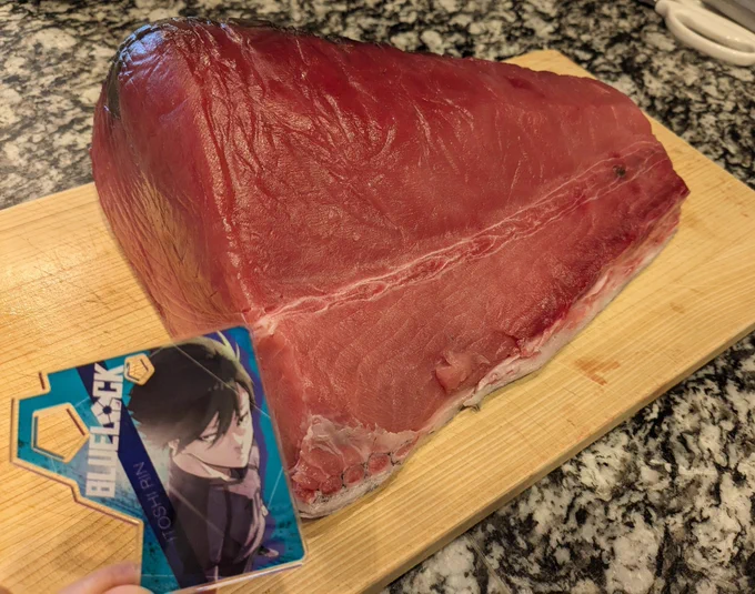 rnちゃん見て バカが作ったマグロ丼だよ 