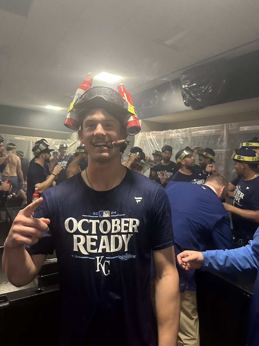 goldbergkc's tweet photo. Bobby Witt Jr is October Ready https://t.co/jvjA35HbLe