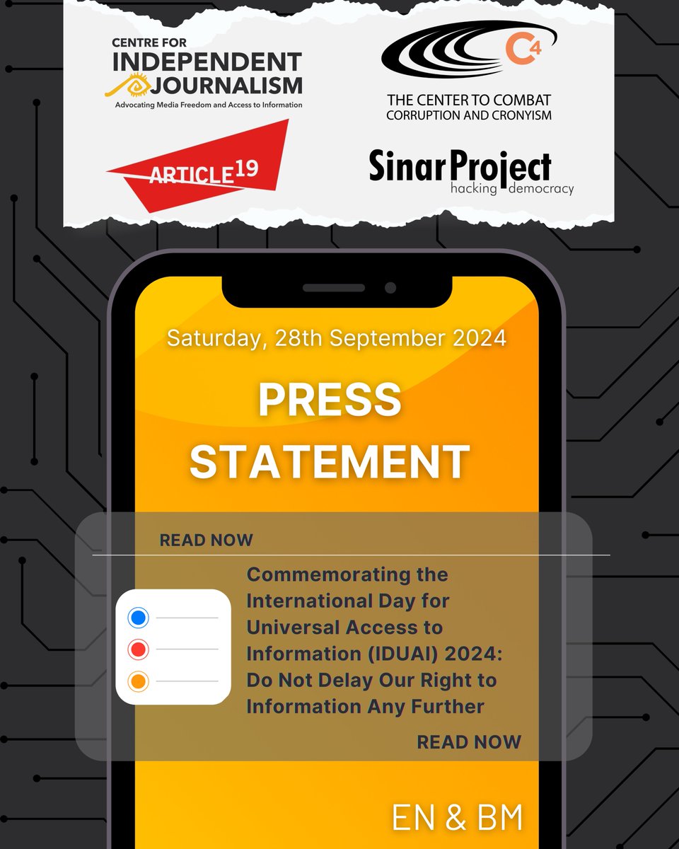 Centre for Independent Journalism tweet media