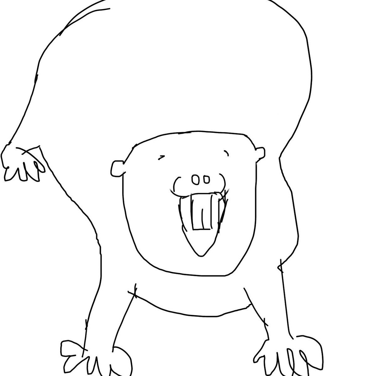 blank_second's tweet photo. ネタレベルのイラストなら描き殴って投げつけます(誰得 https://t.co/gJBncYXWpA