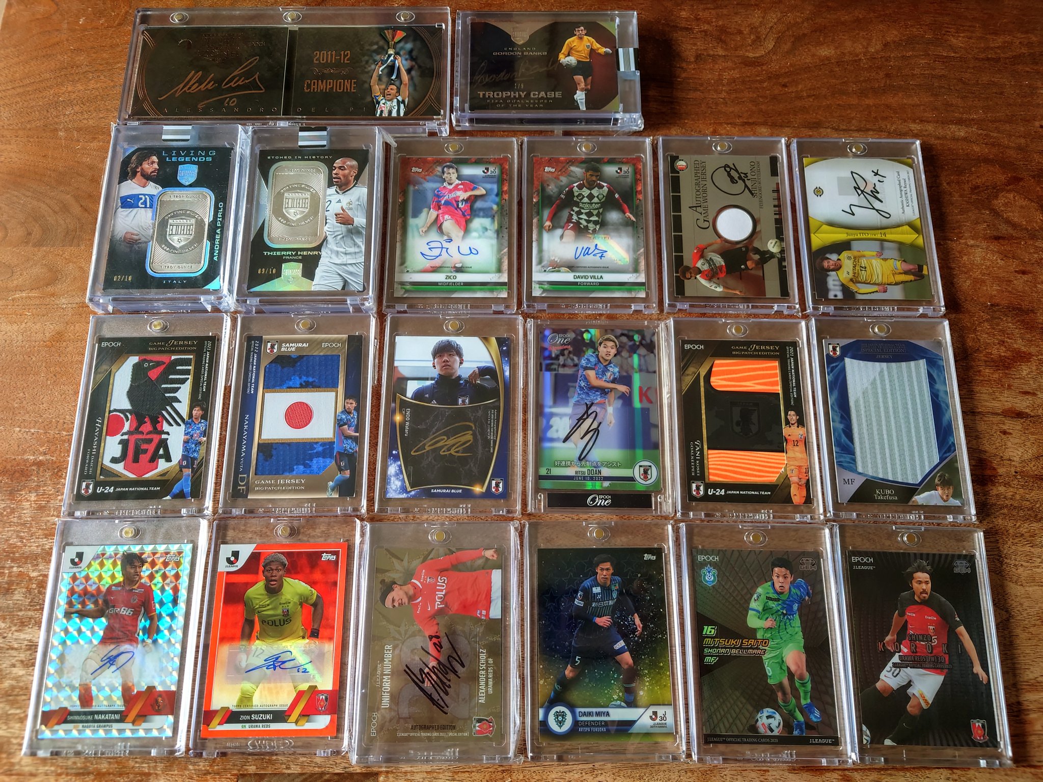 ショルツ 浦和レッズ 直筆サインカード EPOCH 2022 Jリーグ