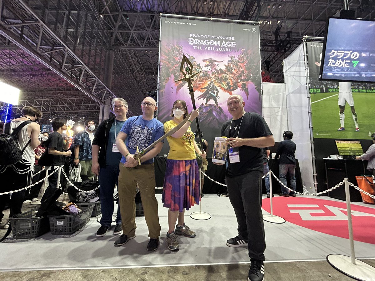 scyllacosta's tweet image. Solas was watching us carefully. #TGS #veilguard