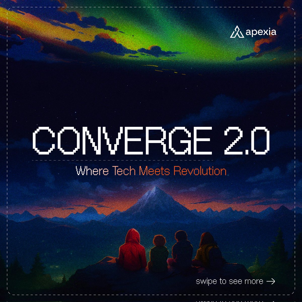 apexia_club's tweet photo. Converge 2.0 is back!👾
Kickstart into the world of hackathons, communities, networking and much more🏃🏻♀️
.
.
#apexia #apexiafuture #converge2 https://t.co/uP6zpn7EDp