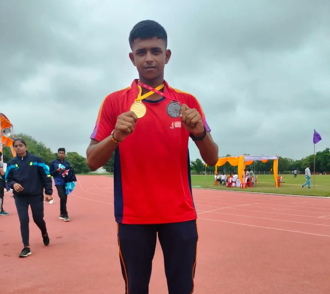 jaipuria_ftp's tweet photo. We are thrilled to announce that Student of *Seth M.R. Jaipuria School 🏫, Fatehpur (Malwan Campus)* has won 2 medals in *CBSE Games cluster IV athletes  meet held at Seth M.R. Jaipuria school, kanpur Road campus, Lucknow.* 

One gold medal 🏅 in javelin throw and One bronze https://t.co/pDEQlafo9i