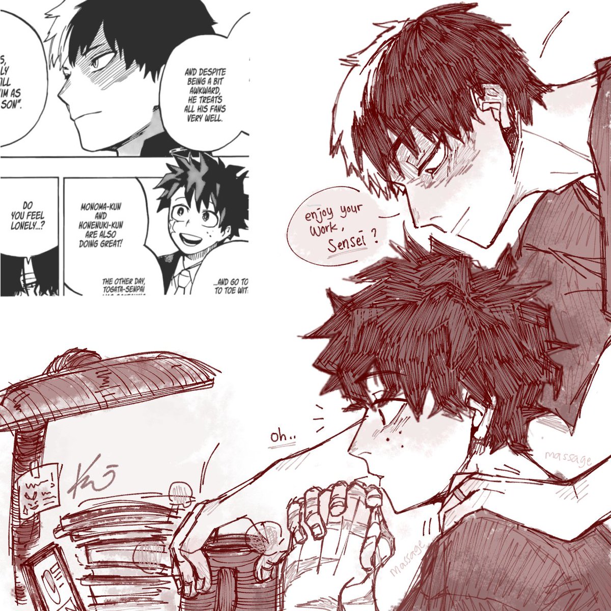 katkiri_ei's tweet image. Last night before sleep, trying new brush
#tddk #rkgk