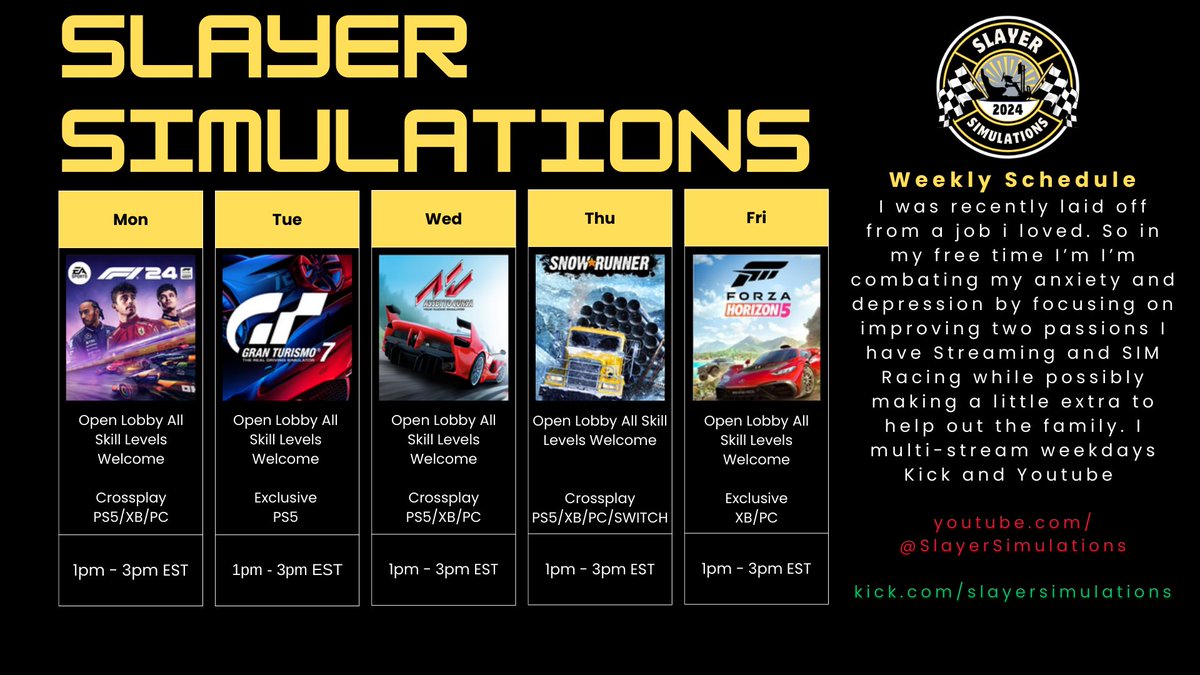 Slayer Simulations tweet media