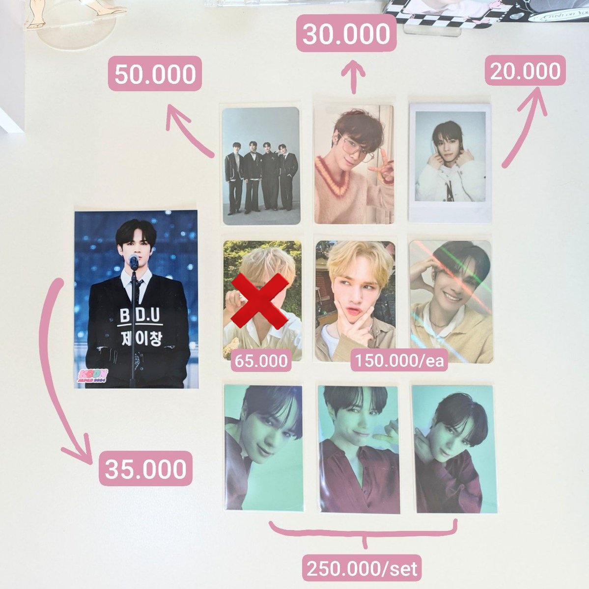 blvemoon_'s tweet photo. — ☆ RT's are appreciated🫶🏻
WTS AAB JAY CHANG▪▪ 💌
📌 PHOTOCARD, POLAROID, NEPPURI🐶
✉️ yg minat bisa rep/dm yaa🤩
❌harga exc. admin & packing
📍surabaya, jatim.
#jaychang #BDU #훈민제빛 #ONEPACT #hunminjaybit #BuildUp #제이창 https://t.co/0fbXFEiGcL