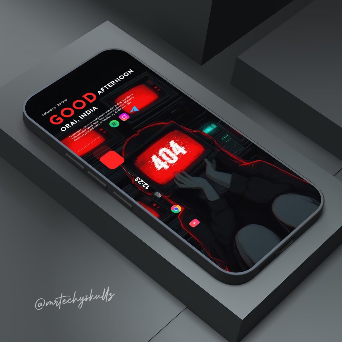 mrtechyskullz's tweet photo. #594 Homescreen Setup
.
➨ Launcher: Nova Launcher
➨ Widget: Finesta kwgt 
➨ Icon Pack: tessa Icon Pack
➨ Wallpaper &amp; Apps Link in my Blog⤵️ 
https://t.co/qwjDw4MNTy https://t.co/uzPu3O5L09