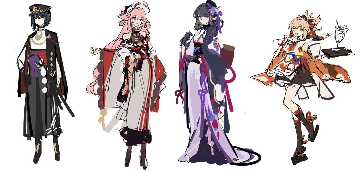 衣服草稿