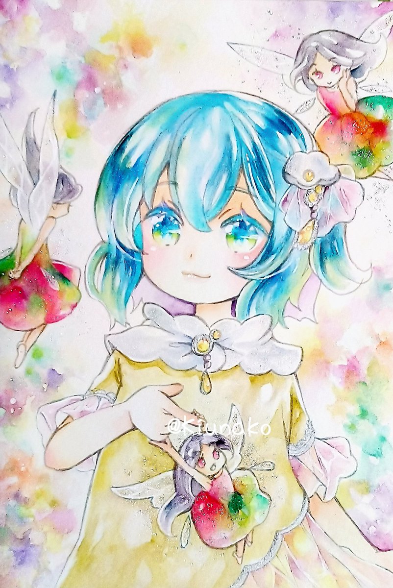 「本日もよろしくお願いいたします」|キウナコ🍀ぺたりずむ展4のイラスト