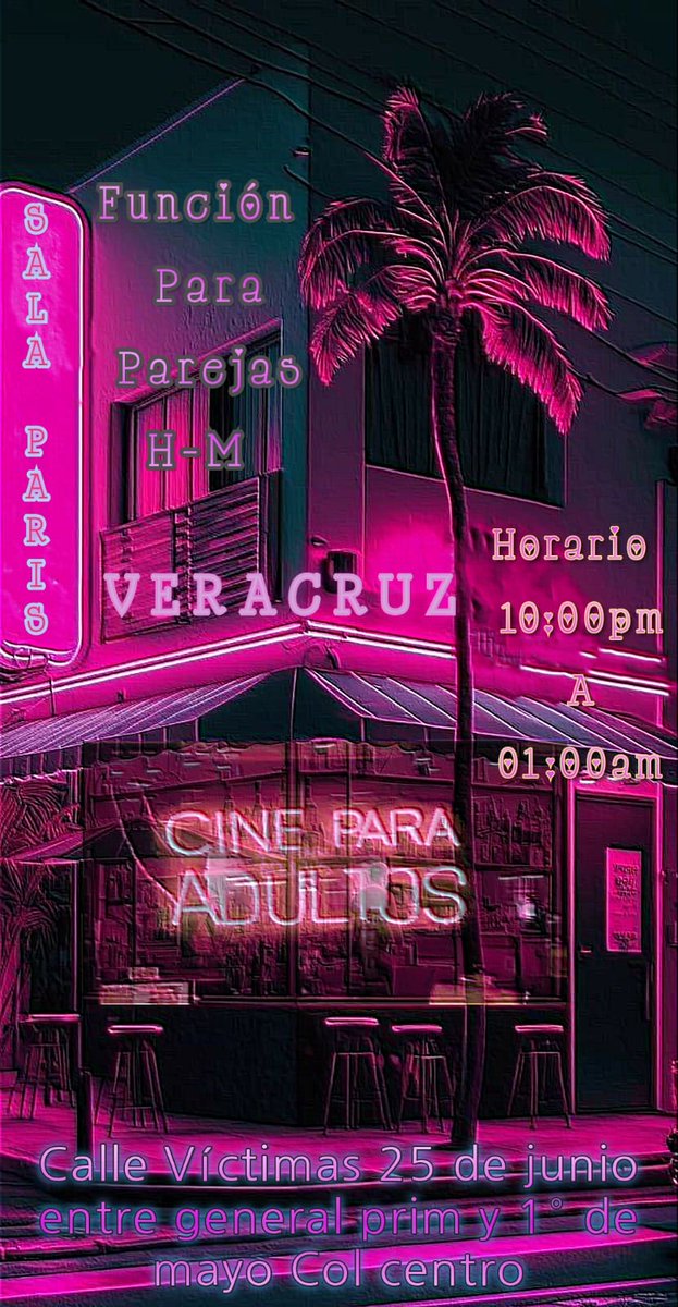 David2032089526's tweet photo. Viernes y sábados después de las 10:00. PM funciones exclusiva para parejas. https://t.co/EaJBySjYDx