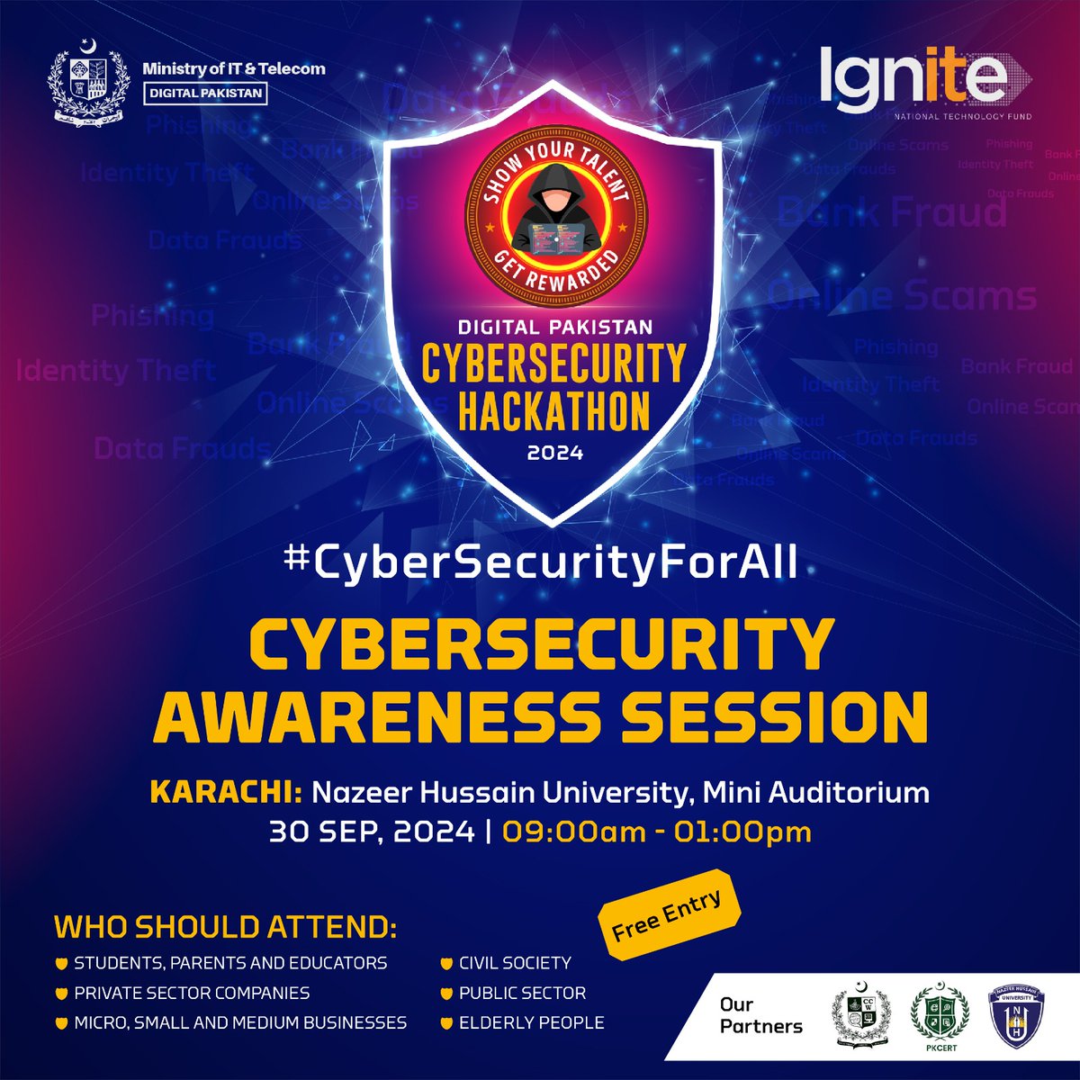 Digital Pakistan CyberSecurity Hackathon -Official tweet media