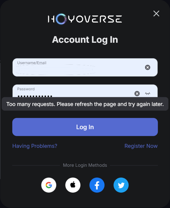 Does someone know how to fix that? My brother has been having this problem for some days and now it happens to me too 😭

#GenshinImpact
