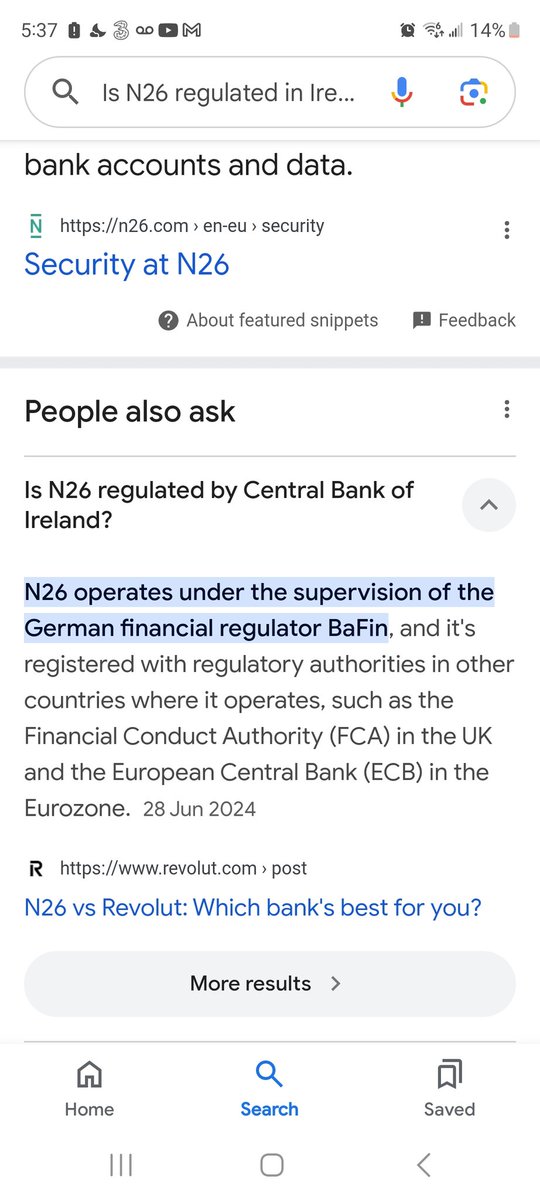 Having problems with N26? N26 failed to protect your money? If you live in Ireland you can escalate your issue to BaFin or the FSPO financial services... they actually have helpline numbers and they answer them! #banktheft #bankfraud #n26 #scam #bankscam #bafin #fspo #EUbank