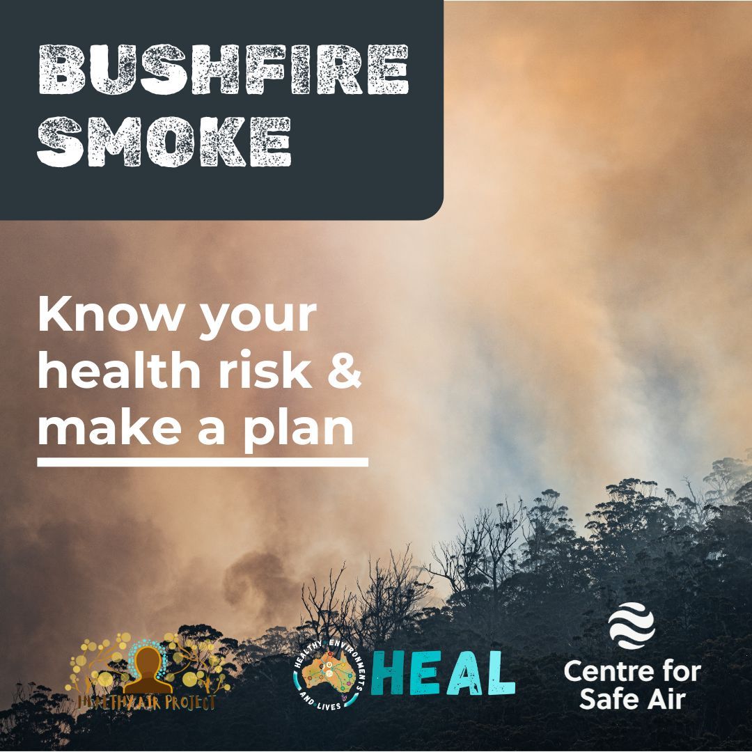 Bushfire smoke can harm your health, especially if you live with a lung disease! Our friends over at Centre for Safe Air have developed an a Bushfire Smoke fact sheet to help you get prepared: buff.ly/4elgtJ3