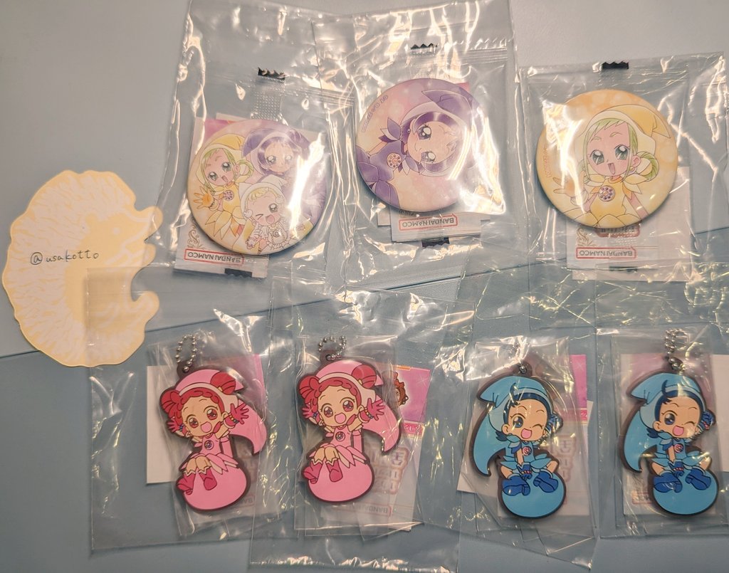 usakotto's tweet photo. 【交換】おジャ魔女どれみ あそーと2
ガチャ
譲⭐︎1枚目（おんぷ、ももこ、どれみ、あいこ）
求⭐︎B賞、C賞ハナ

おんぷはももこ、あいこ含めた交換をお願いします
大阪手渡しor郵送 https://t.co/2xFaChjYe3