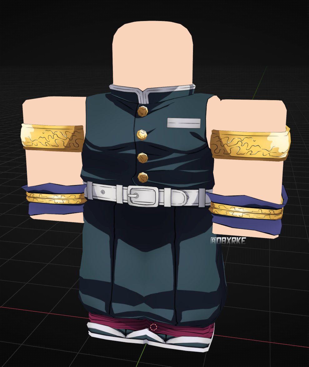 0Bxrke's tweet photo. Made a Tengen fit for @OneFoox 
#ROBLOX #RobloxDev #rbxdev https://t.co/OLZFM2iWBk
