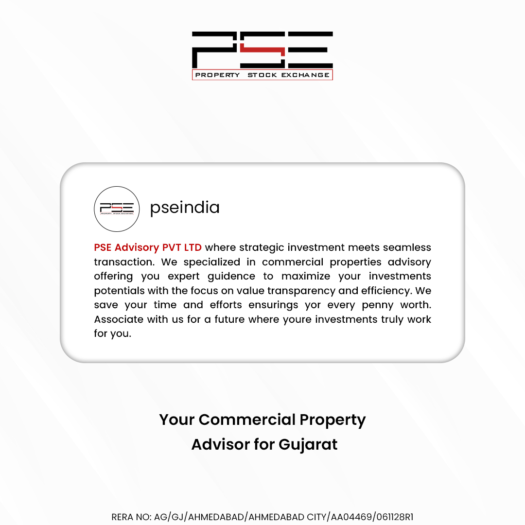 PSEIndia's tweet photo. Your commercial property advisor for gujarat.

📞 +91 75750 21007
🌐 https://t.co/de14n2ic16

#investmentopportunity #propertyInvesting #commercialproperty #realestate https://t.co/057uMuLpjh