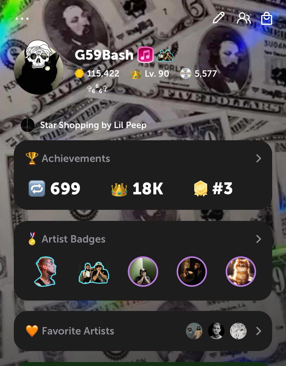 Bashing_'s tweet image. Took me about 2 weeks but I finally got all Suicideboys and Peep songs on @soundmap_app now to get all the shinys! Add me up if y’all got Soundmap!!!