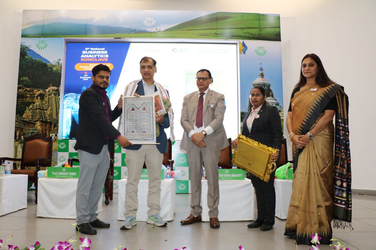 ksombbsr's tweet photo. Mr. Amit Khanna, Partner-PWC, led an engaging session under the aegis of Large Scale Interactive Process (LSIP) session on “Innovation with Generative AI” during the 5th National Business Analytics Konclave.

#ksombbsr #businessanalytics #konclave #kiit #MBA https://t.co/cpTqmd5zXd