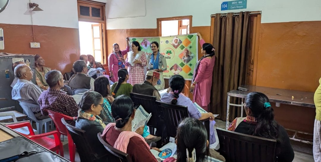 hpsbys's tweet photo. A health camp was organized under Ayushman Pakhwara at Venu PHC Naggar, District Kullu, where Abha ID, Sahar Yojna, and Ayushman Him Care were discussed. All the village heads (PRIs) were also present. @AyushmanNHA  @devinder_kumar_ https://t.co/d2EVDkhbIL