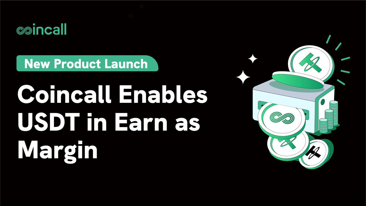#USDT Potansiyelinizi Maksimuma Çıkarın!🚀

Artık #Coincall ile Flexible Savings veya Sabit Vadeli Kazanç ürünlerinde $USDT'yi vadeli işlemler ve #opsiyon ticareti için teminat olarak kullanabilirsiniz.

ŞİMDİ DENE👇
coincall.com/staking

Bilgi 👉 support.coincall.com/hc/en-us/artic…