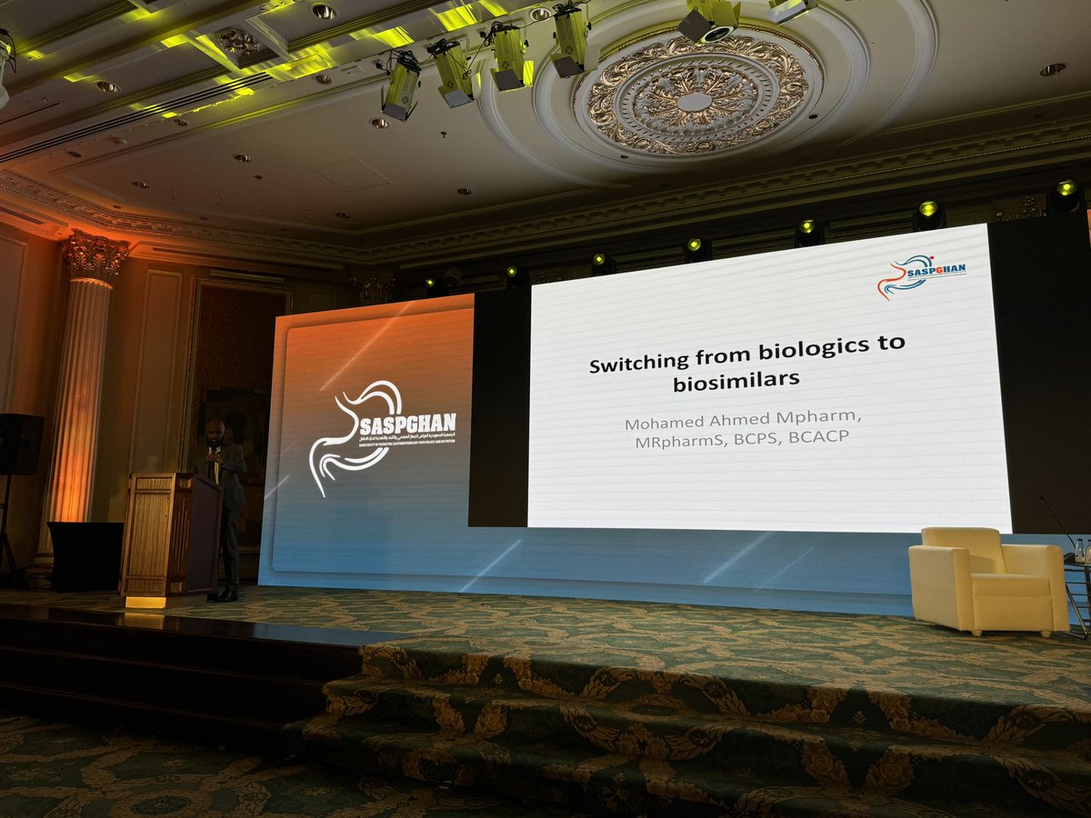 Switching from biologic to biosimilar therapy

With Dr. Mohammed Ahmad
#SASPGHAN