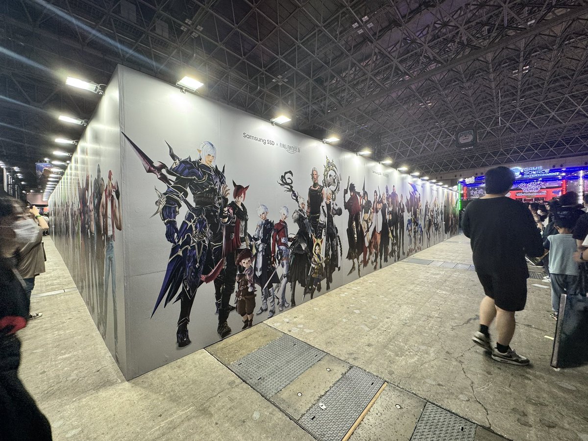 julia388's tweet photo. @FF_XIV_JP #TGS2024 #FF14 https://t.co/1m5juxW9g0