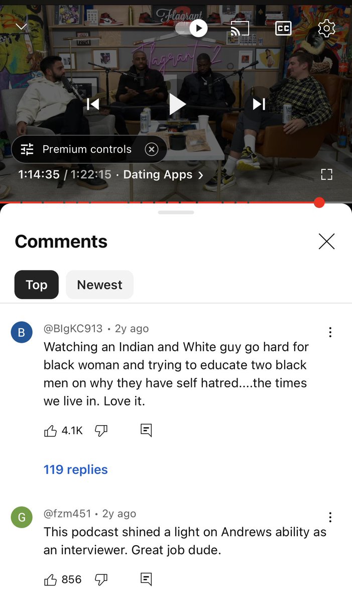 CheckRoid1995's tweet image. This did not age well 😂😂😂

BW was loving Andrew Schultz and bashing BM during this podcast with F&amp;amp;F but now all of a sudden that he has shown his true colors it’s still black man’s fault 😂

#flagrant2 #andrewSchultz #BlackConversations #blackwomen #blackmen #colorism #Sysbm