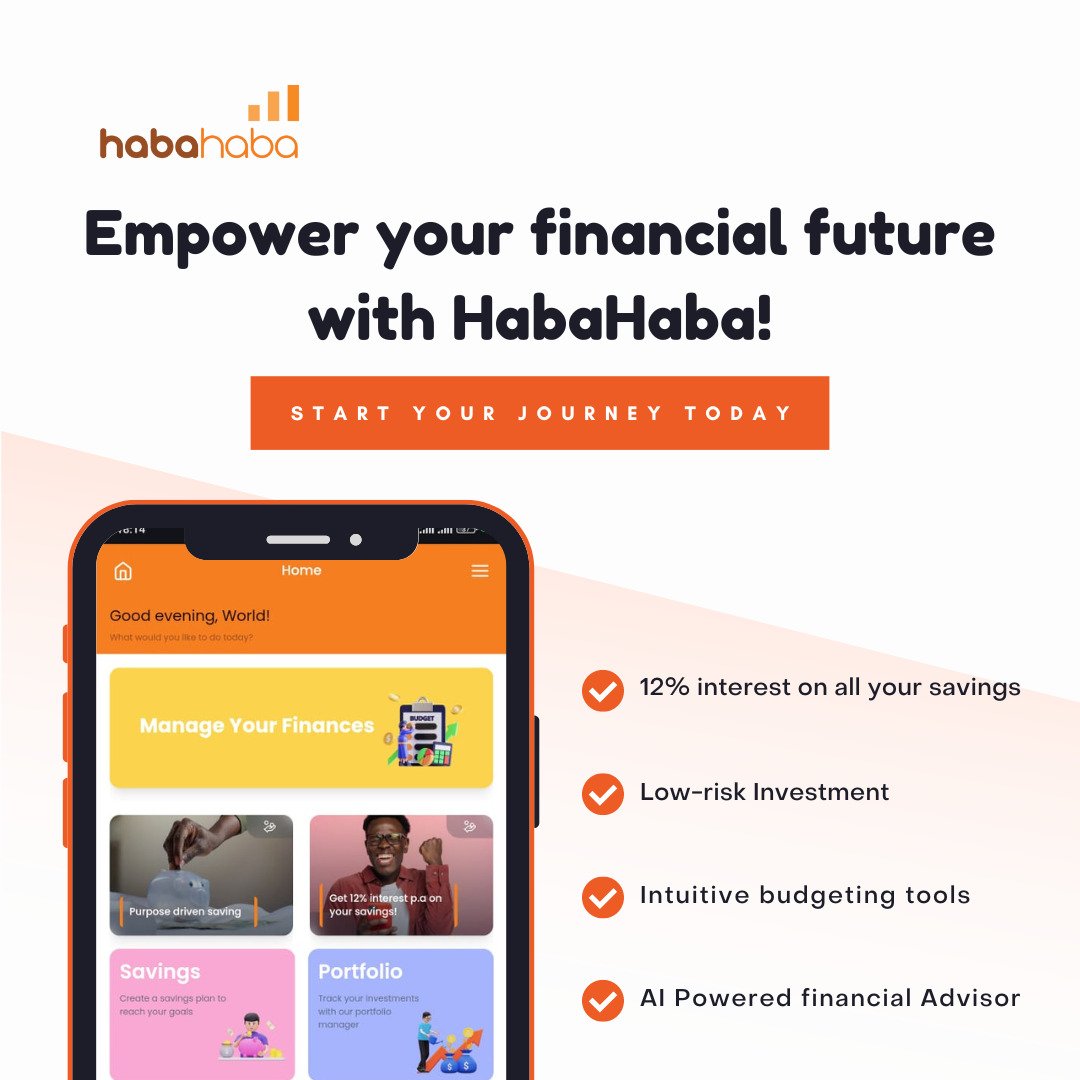 Ireenah_'s tweet photo. Whether you're saving for the short term or investing for the future, HabaHaba provides the perfect tools to help you succeed financially. Start building today. #GrowWithHabaHaba Save Na HabaHaba. https://t.co/oVEs3IzvbF