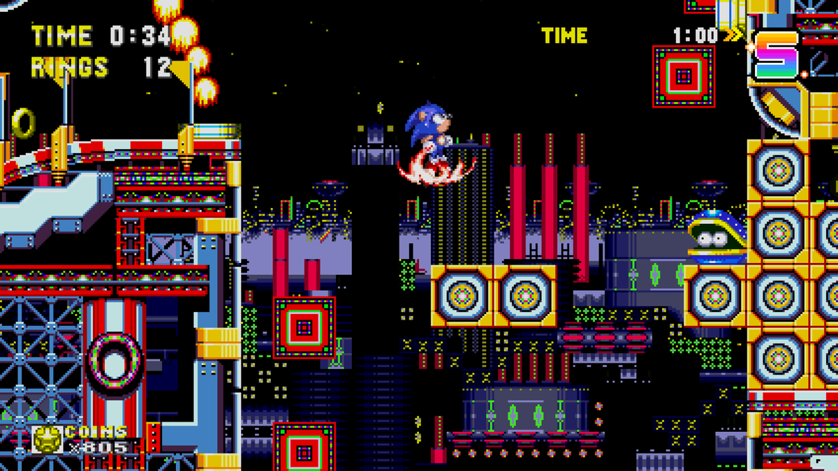 Starfruity8's tweet photo. Way back in 2022, I began this silly little cleanup project of Sonic Origins' Mission mode. Fast forward 2 1/2 years, and it's finally complete, and available now in Sonic Origins Ultrafix! Go check it out, we put a lot of love into making this collection the best it can be :) https://t.co/nPCd1IUQoR