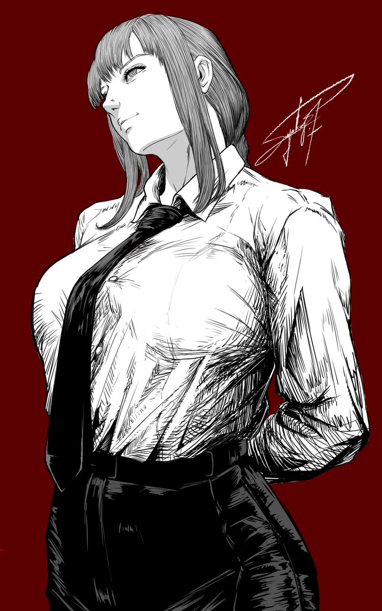 Doodling 
#myart #fanart #makima #chainsawman