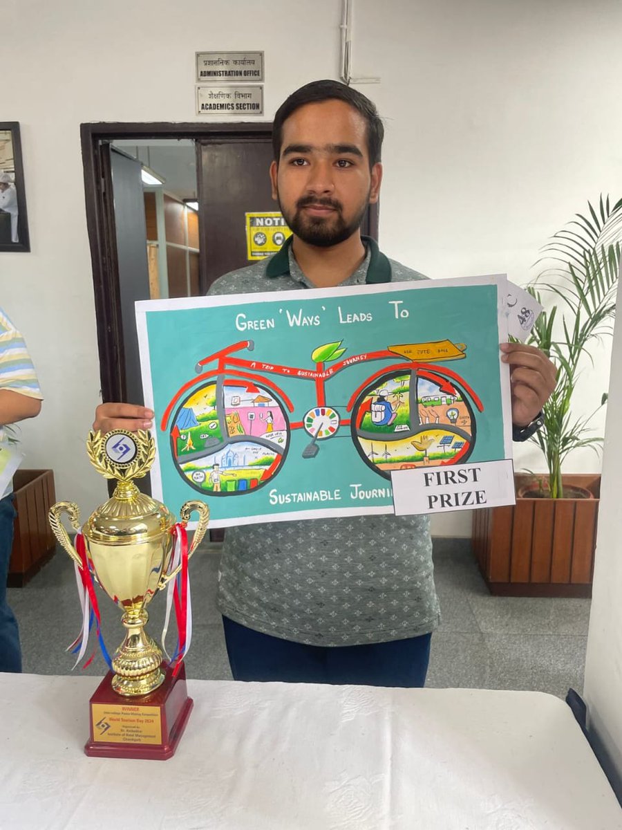 aihm_chd's tweet image. "Exciting vibes at AIHM for Tourism Day! Our poster making competition brought together creative minds from 11+ colleges, showcasing the beauty of travel and culture.   Let’s celebrate our love for tourism!"  #TourismDay #AIHM #postermaking @aihm_chd @Nchmct1
