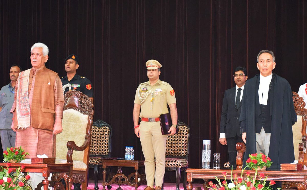 Haneefa_Jan's tweet photo. I would like to express my heartiest congratulations to our own son of the soil, Justice Tashi Rabstan ji, on his esteemed appointment as the Chief Justice of the High Court of Jammu and Kashmir and Ladakh. This is a moment of immense pride for all of us, as Justice Tashi Rabstan ji has consistently demonstrated an exceptional commitment to upholding justice and the rule of law throughout his distinguished career. His elevation to this prestigious position is not only a recognition of his legal acumen and dedication but also an inspiration for the entire community. We are confident that under his leadership, the High Court will continue to serve as a beacon of fairness, integrity, and justice.